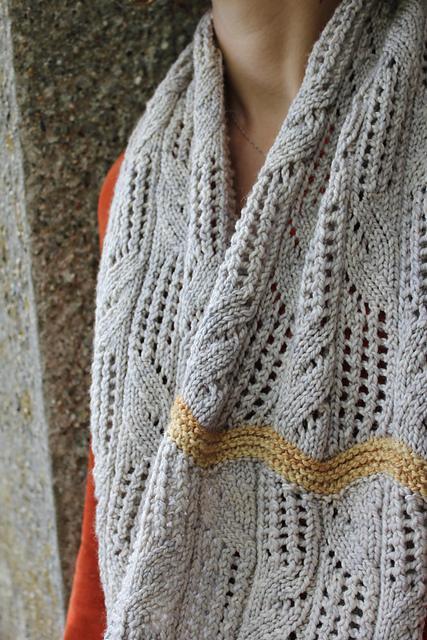 Tonic Water Shawl Pattern tribeyarns
