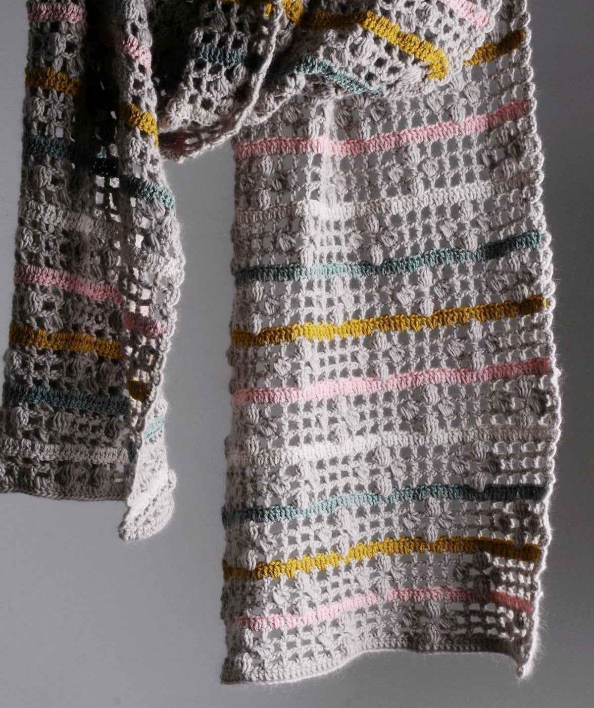 Trellis Scarf CROCHET Pattern Mrs Moon