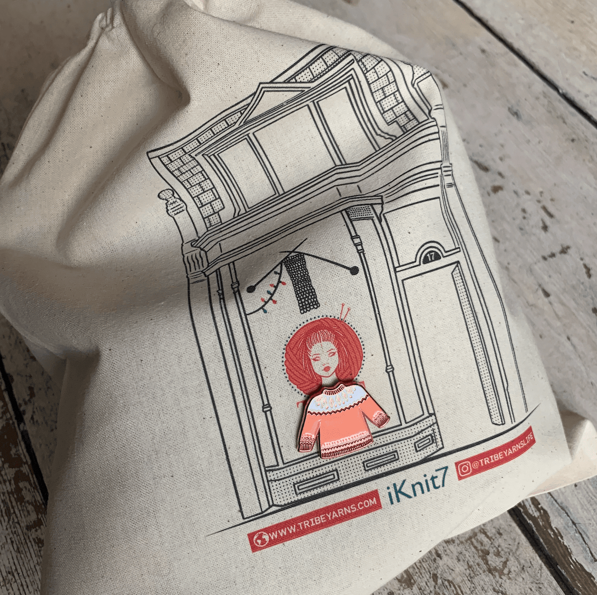 Tribe iKnit7 Project Bag tribeyarns