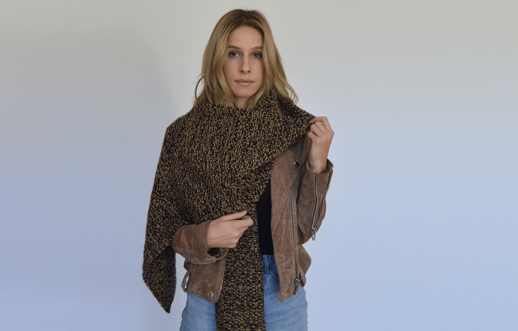 Tweed on Myrtle Shawl Pattern by Clinton Hill Cashmere Clinton Hill Cashmere