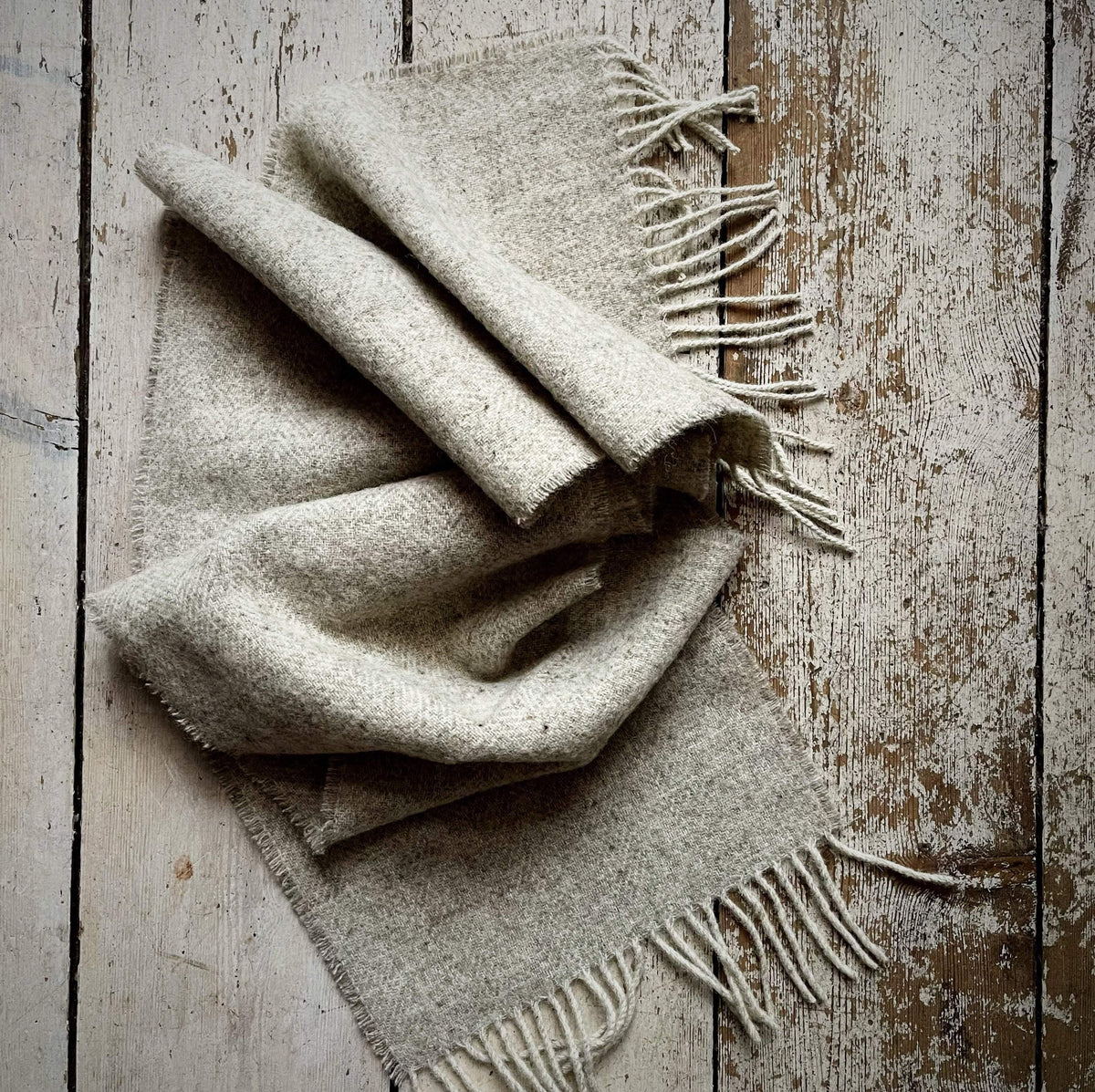 Uist Woven Caengail Scarf Uist Wool