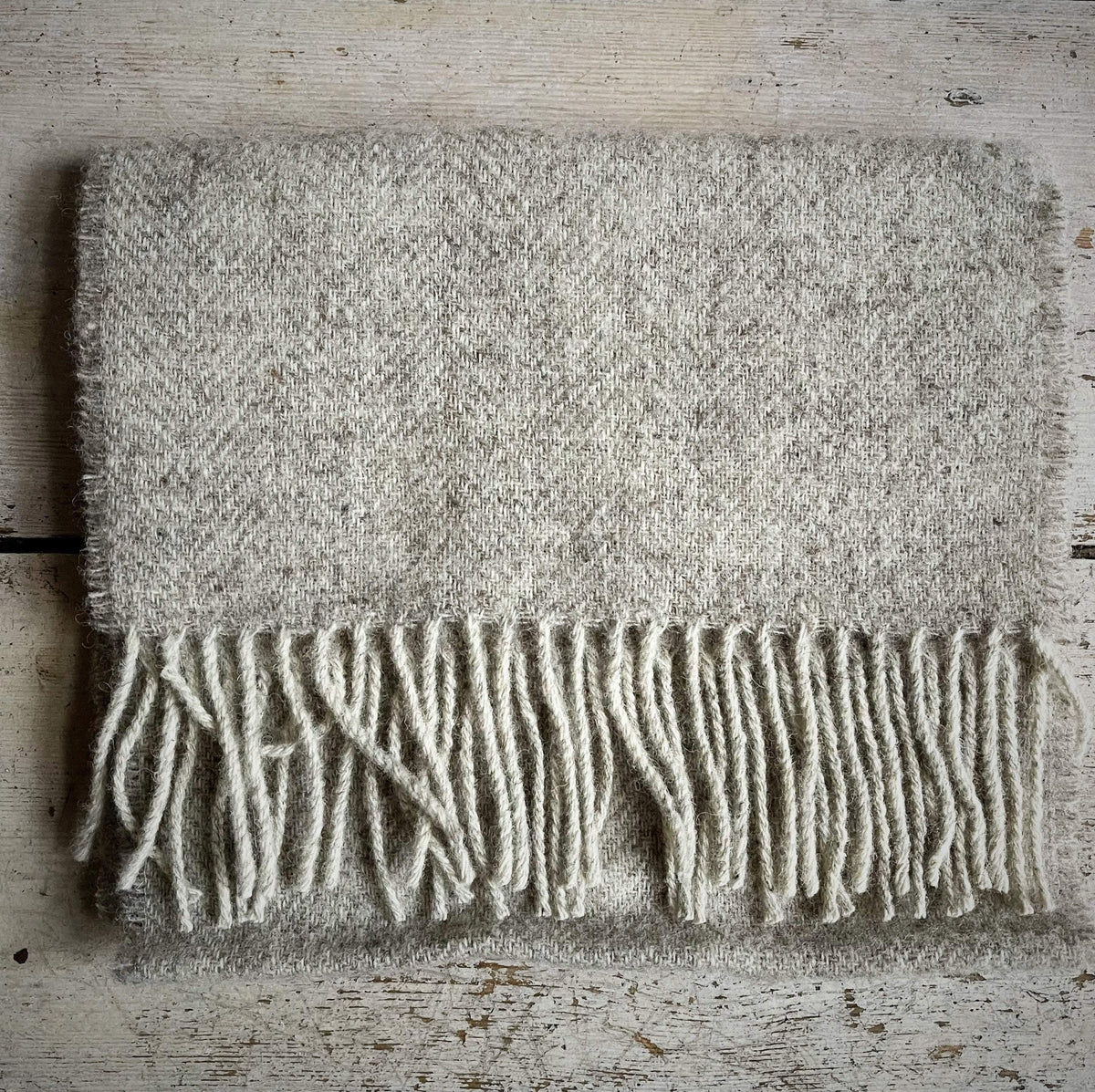 Uist Woven Caengail Scarf Uist Wool