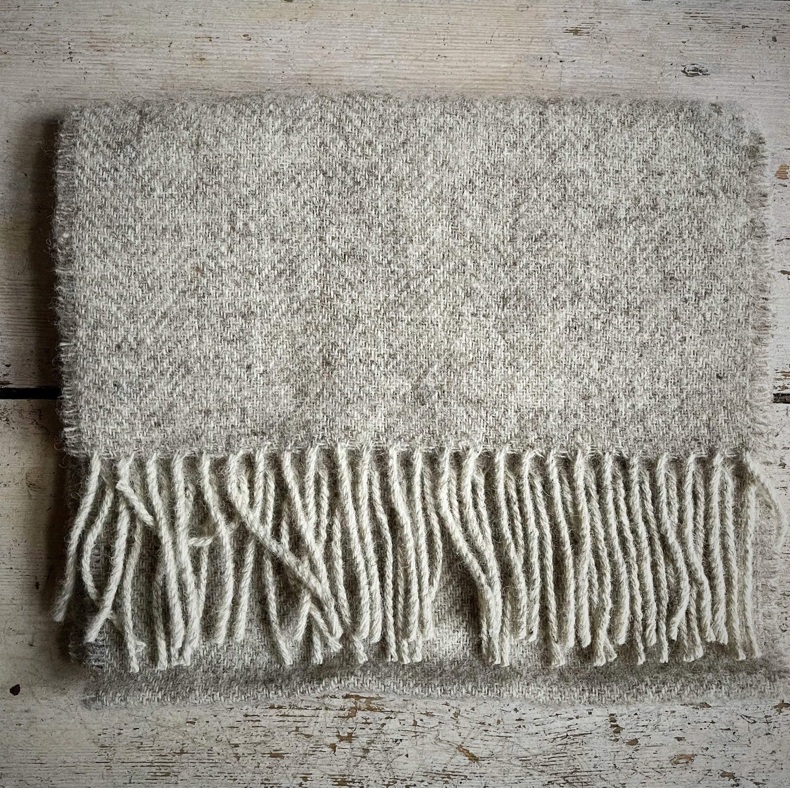 Uist Woven Caengail Scarf Uist Wool