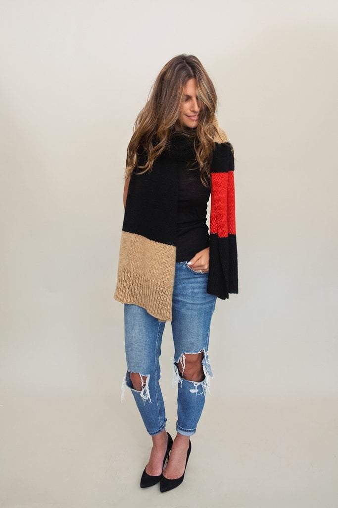 Urban Wrap Pattern by Clinton Hill Cashmere Clinton Hill Cashmere