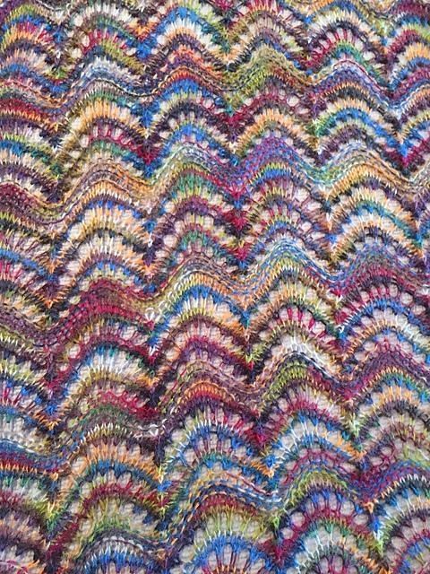 Watercolour Shawl Pattern Artyarns