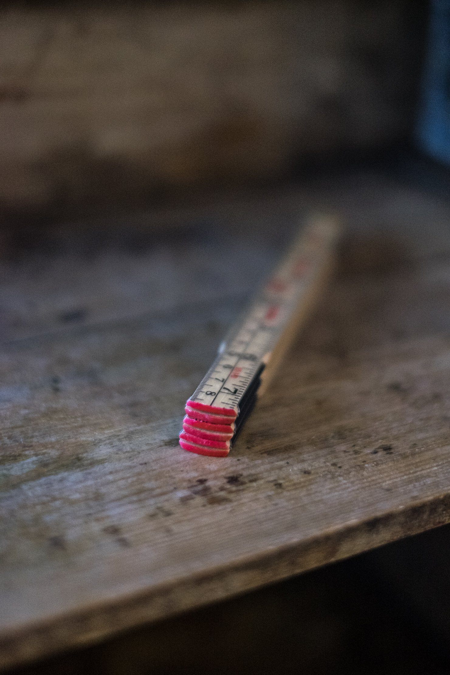 Wooden Folding Ruler by Merchant Mills | Tribe Yarns, London - tribeyarns