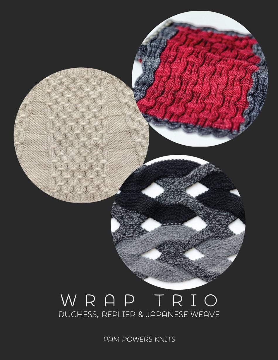 Wrap Trio by Pam Powers Knits Tin Can Knits