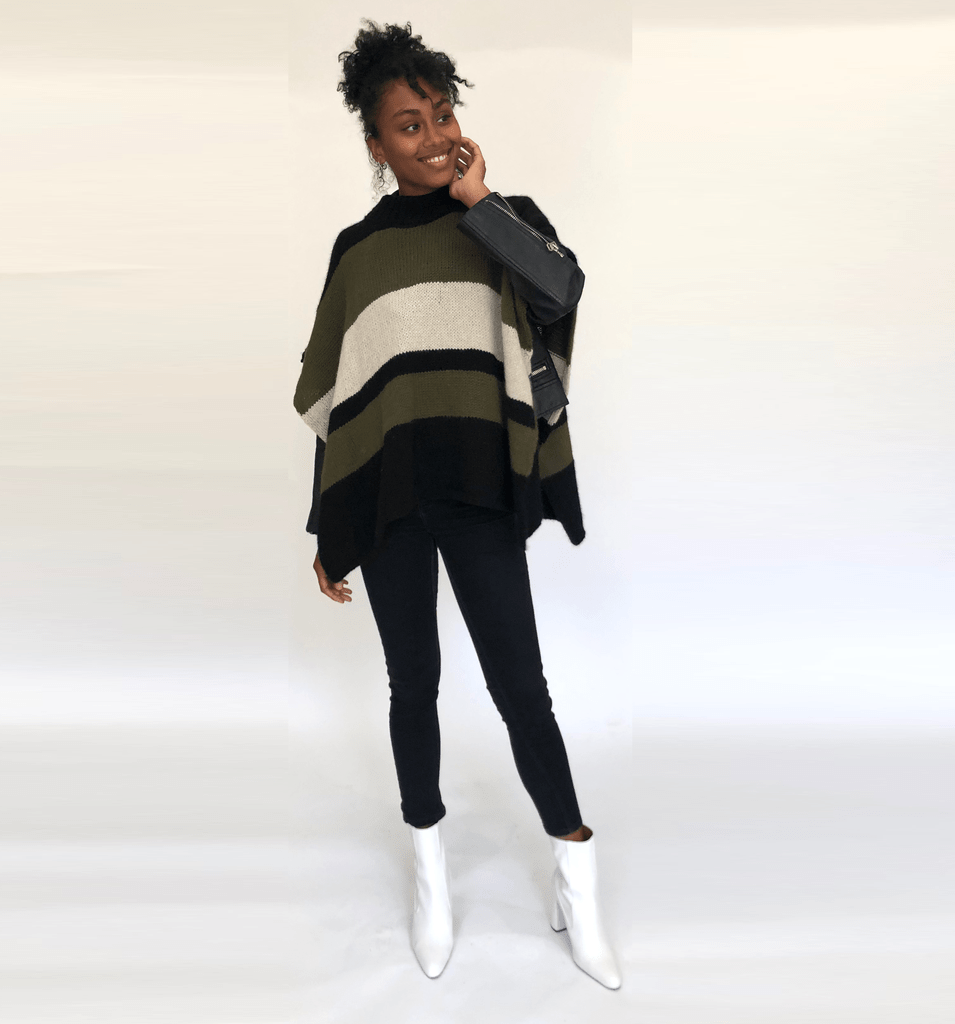 Wythe Poncho Pattern by Clinton Hill Cashmere Clinton Hill Cashmere