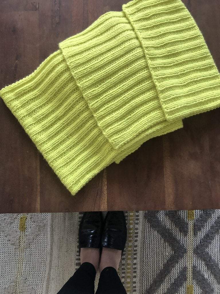 Yellow Brick Road Scarf Pattern by Clinton Hill Cashmere Clinton Hill Cashmere